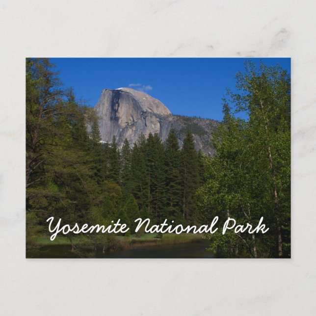 Half Dome Yosemite National Park Travel Postcard (Front)