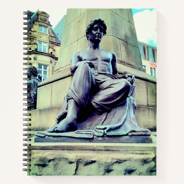Half dressed man notebook (Front)