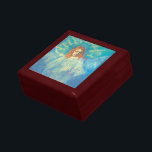 Half Figure of an Angel by Vincent van Gogh Gift Box<br><div class="desc">Half Figure of an Angel (after Rembrandt) by Vincent van Gogh is a vintage fine art post impressionism religious portrait painting featuring an angel with wings and a halo. About the artist: Vincent Willem van Gogh was a Post Impressionist painter whose work was most notable for its rough beauty, emotional...</div>