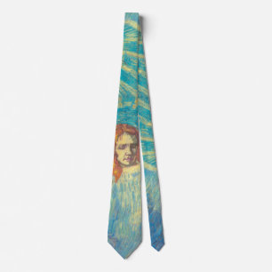 Half Figure of an Angel by Vincent van Gogh Tie