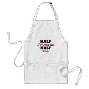 Half Gemmologist Half Ninja Standard Apron