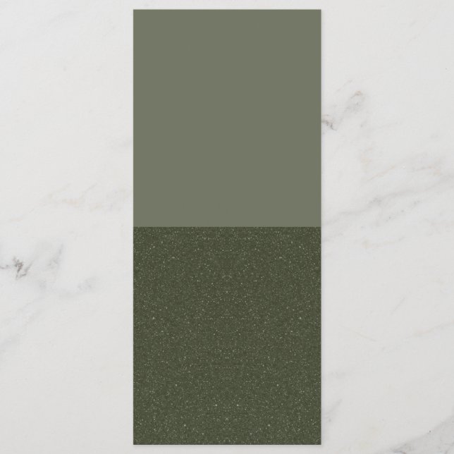 Half Glitter Moss Flat Program – Customizable (Front)