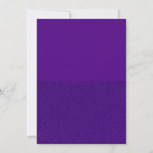 Half Glitter Purple Event Invitation – Customize