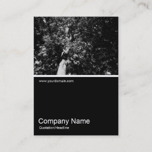 Half&Half Photo 0107 - London Plane Tree Business Card