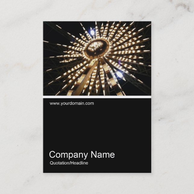 Half&Half Photo 011 - Big Wheel Business Card (Front)