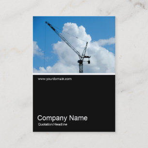 Half&Half Photo 0175 - Cumulonimbus Crane Business Card