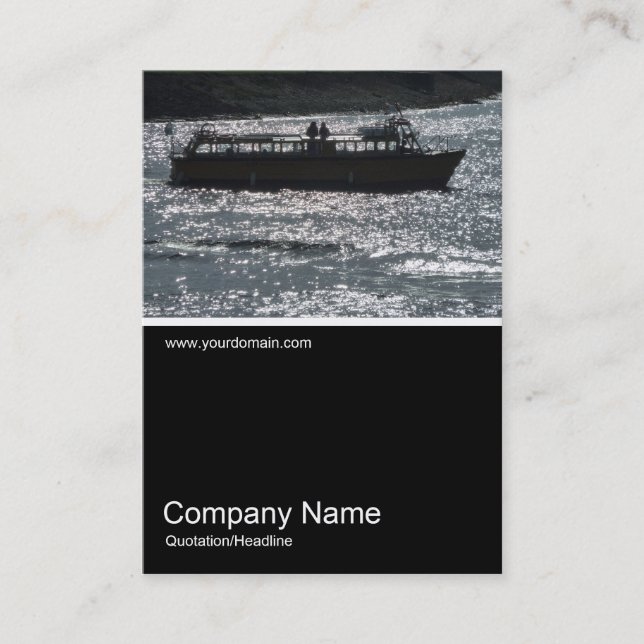Half&Half Photo 0180 - Pleasure Craft Business Card (Front)