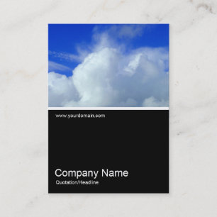Half&Half Photo 0185 - Clouds Business Card