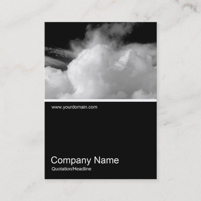Half&Half Photo 0186 - Dramatic Sky Business Card (Front)
