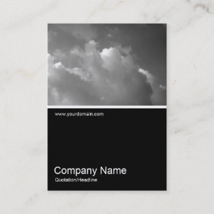Half&Half Photo 0188 - Evening Sky Business Card
