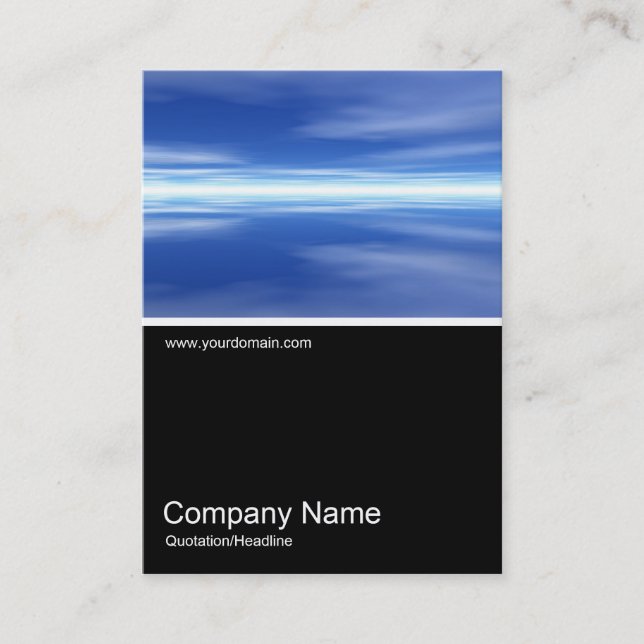 Half&Half Photo 0201 - Reflections Business Card (Front)