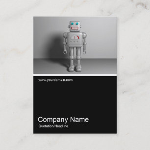Half&Half Photo 0228 - Robot Business Card