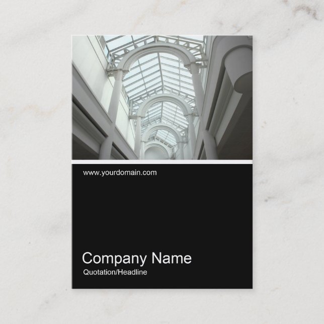 Half&Half Photo 0318 - Arcade/Mall Business Card (Front)