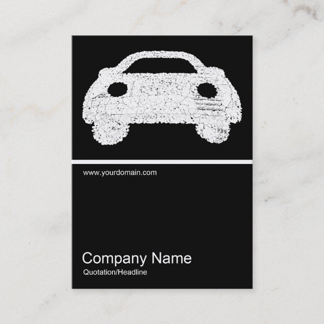 Half&Half Photo 0337 - Road Car 02 Business Card (Front)