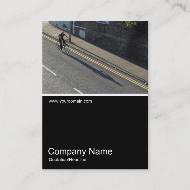 Half&Half Photo 0338 - Cycling Business Card (Front)