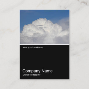 Half&Half Photo 0341 - Cumulonimbus Business Card
