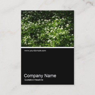 Half&Half Photo 0363 - Wild Garlic Business Card