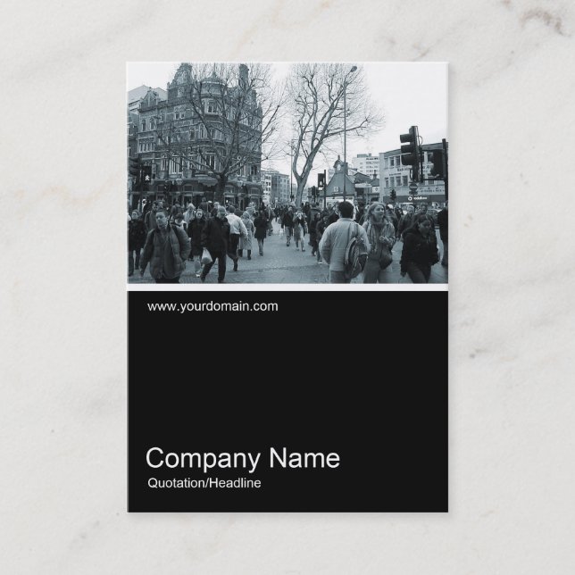 Half&Half Photo 037 - Hammersmith London Business Card (Front)