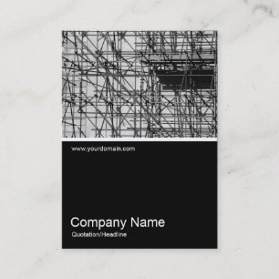 Half&Half Photo 0380 - Scaffolding Business Card