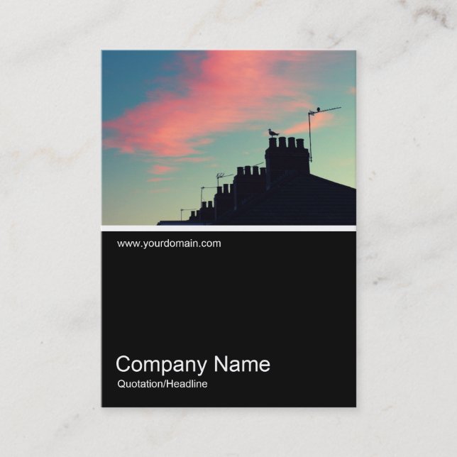 Half&Half Photo 0386 - Early Birds Business Card (Front)