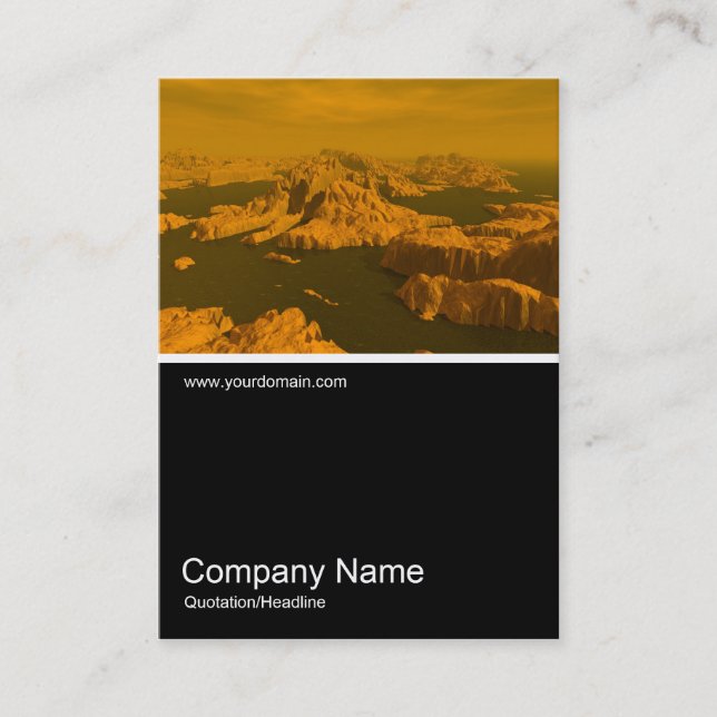 Half&Half Photo 063 - Greetings from Titan Business Card (Front)