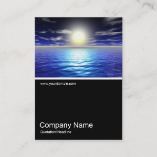 Half&Half Photo 065 - Sunrise Business Card