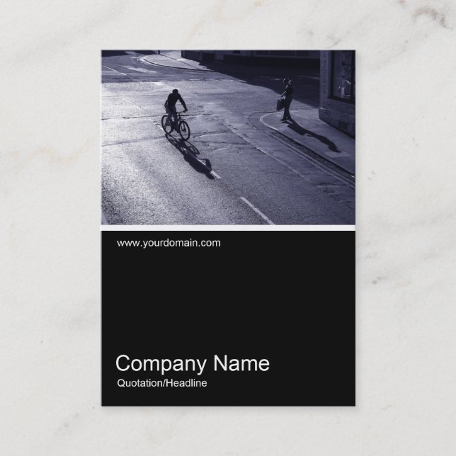 Half&Half Photo 067 - On the Sunny Side Business Card (Front)