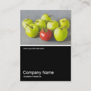 Half&Half Photo 077 - Love Apple, Oil Business Card