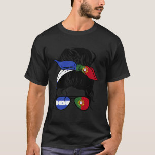 Half Honduran Half Portuguese Mix Honduras Portuga T-Shirt