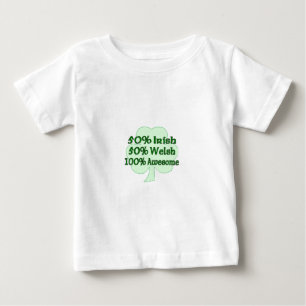 Half Irish Half Welsh Totally Awesome Baby T-Shirt