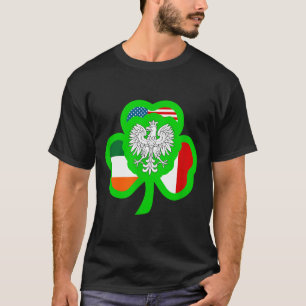 Half Lish Half Irish All St.patrick Lish Irish Ame T-Shirt