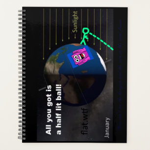 Half lit ball! planner