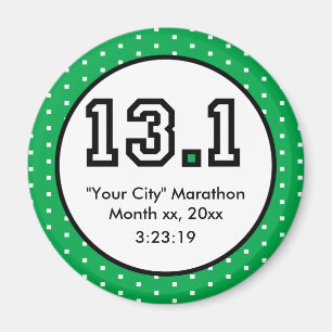 Half Marathon 13.1 Magnet