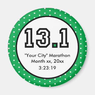 Half Marathon 13.1 Magnet