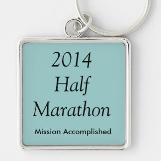 Half Marathon, Mission Accomplished! Keychain