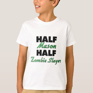 Half Mason Half Zombie Slayer T-Shirt