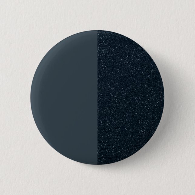 Half Matte Half Textured Button Pin – Customizable (Front)