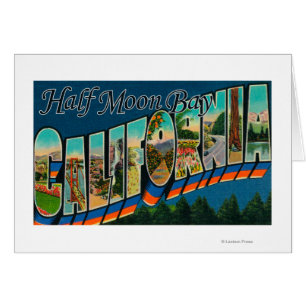 Half Moon Bay, la Californie - grandes scènes de