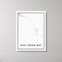 Half Moon Bay Map