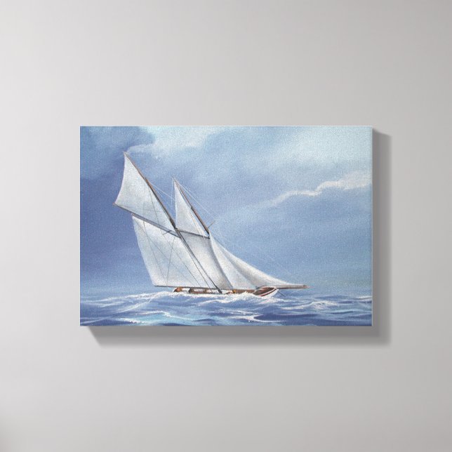 Half Moon Canvas Print (Front)