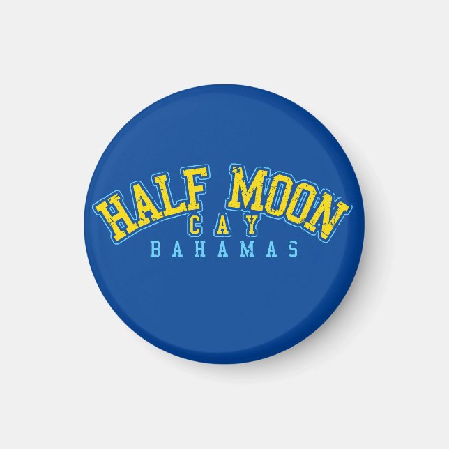 Half Moon Cay Bahamas Magnet Vacation Cruise (Front)