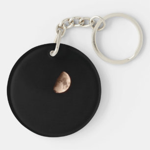 half-moon keychain