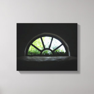 Half-moon Window Canvas Print