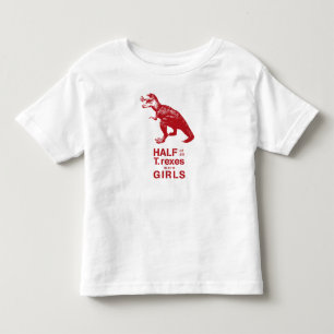 "Half of all T. rexes were girls" Raglan Tee