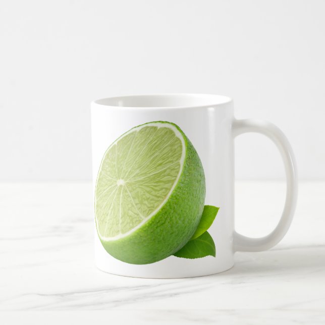 Half of lime coffee mug (Right)