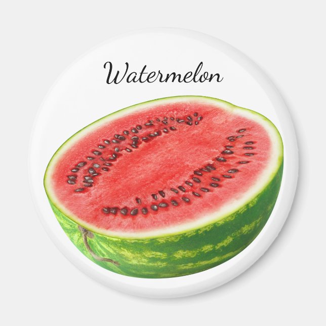 Half of watermelon magnet (Front)