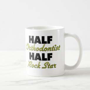 Half Orthodontist Half Rock Star Coffee Mug