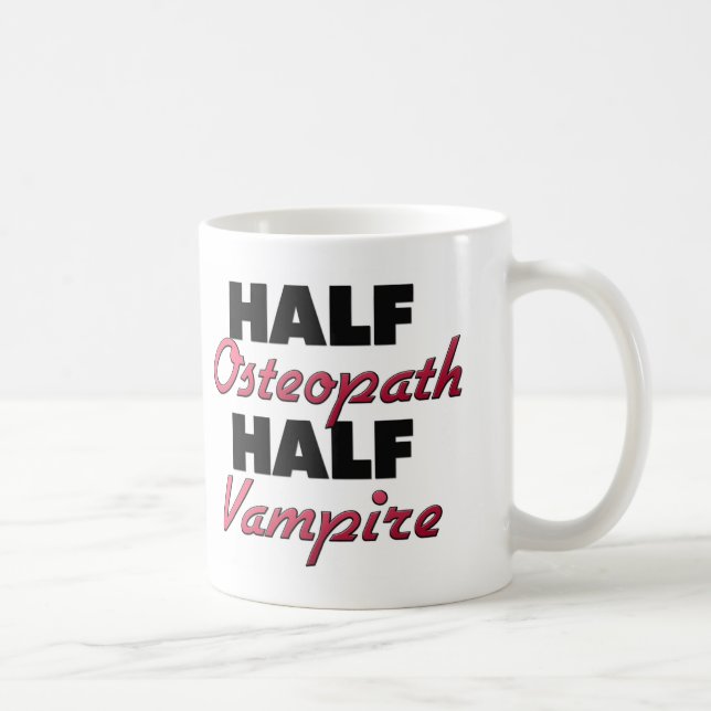 Half Osteopath Half Vampire Coffee Mug (Right)