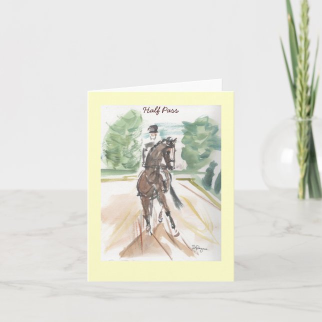 Half Pass Note Card (Front)