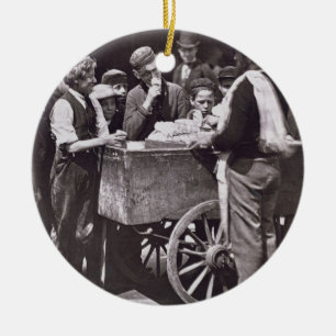 Half Penny Ices, from 'Street Life in London', 187 Ceramic Ornament